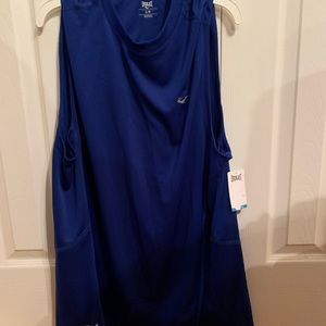 NWT Everlast Men's Blue Tank Top Breathable Activewear ~ L